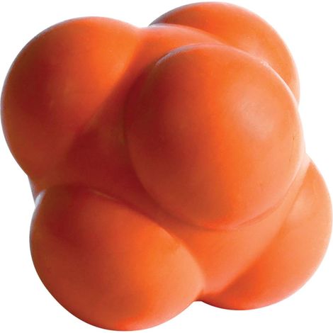 Ballon De Réaction - Caoutchouc Élastique Haute Résilience - Entraînement Réflexe Et Coordination Œil-Main - Pour Sportifs Adultes Et Adolescents - 1 Pièce (1/5)