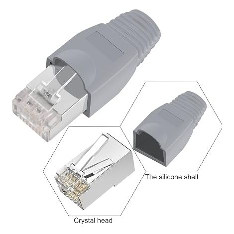 Shielded Modular Network Sockets RJ45 (1/4)