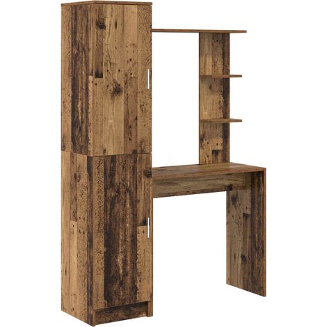 Maison Exclusive - Scrivania 2 pcs Legno vecchio