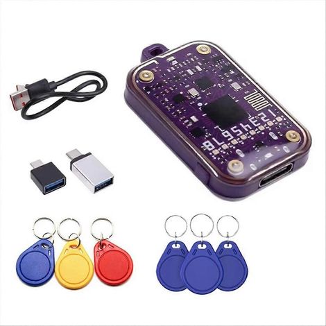 Chameleon Ultra RFID-Smartcard-Lesegerät, EM125KHZ-Smartcard-Emulator, 13,56 MHz integrierter Schaltkreis, RFID-Decoder, Encoder, IC-ID-Tag-Duplikator (1/5)