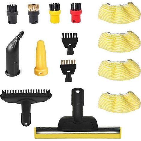 Brosse de buse, brosse à vapeur pour détachants tenaces, lingette de nettoyage pour nettoyeur vapeur Karcher SC1 SC2 SC3 SC4 SC5 - Pièces de rechange (1/5)