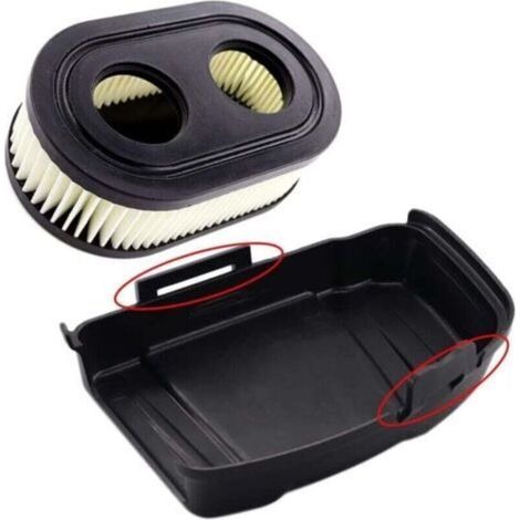Luftfilterabdeckung mit Luftfilter für Briggs & Stratton Rasenmäher 650EXI, 675EXI und 675IS. Ersetzt die Teilenummern 594575 und 798452 (für dieses Modell gibt es zwei verschiedene Abdeckungen mit zw (1/5)