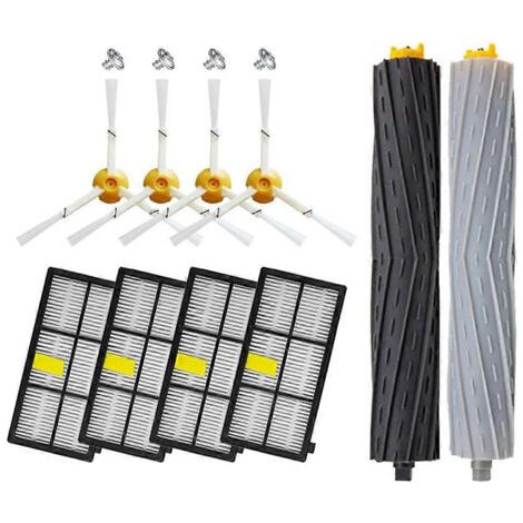 BARKBUSTERS Lot de 10 pièces détachées et accessoires pour aspirateurs robots iRobot Roomba séries 800, 900, 860, 870, 880, 890, 960, 980 et 990. (1/5)
