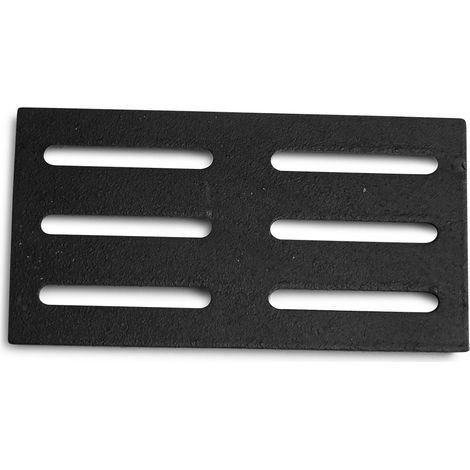 Grille à cendres pour poêles à cheminée Gent de Thorma - fonte - dimensions d'encastrement parfaitement adaptées