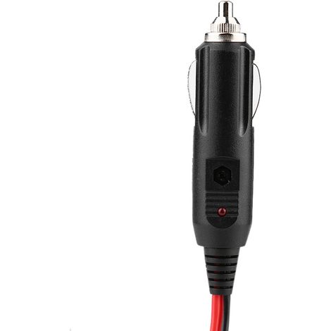 Chargeur Allume-Cigare Universel 12V/24V avec Câble d'Alimentation pour Voiture (1/5)