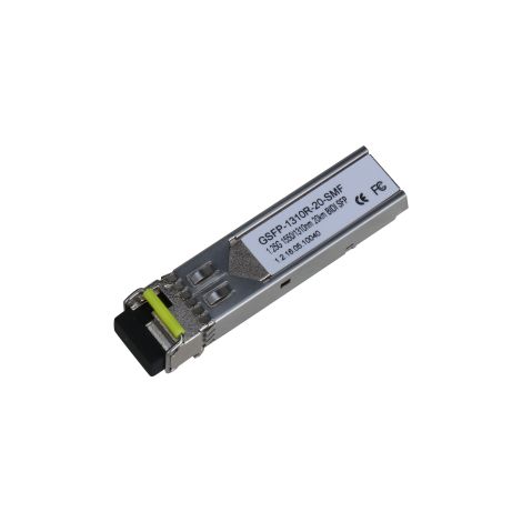 Dahua - GSFP-1310R-20-SMF - SFP monomode SM LC 1 Gbps 20 km, émission 1 550 nm / réception 1 310 nm. Récepteur (1/3)
