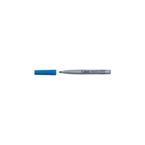 BIC Marking Pocket 1445 marqueur indélébile Pointe ogive Bleu 12 pièce(s) (1/3)