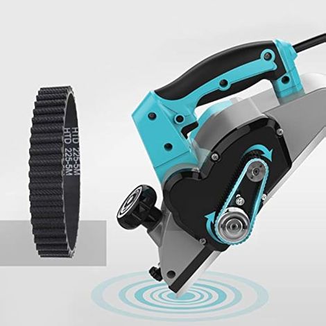 2X 90XL 914592 Courroie de Distribution à Boucle Fermée d'entraînement Rabot en Caoutchouc 45 Dents Compatible pour BlackDecker KW750 X40505 (1/3)