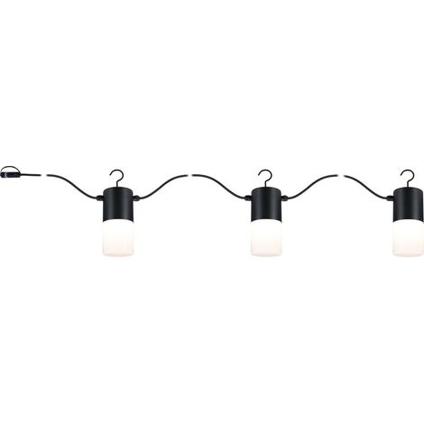 Paulmann Tubs Plug & Shine guirnalda luminosa antracita