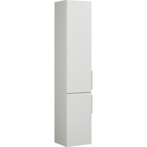 burgbad Eqio Armoire haute 2 portes, 1 tiroir intérieur, (1/2)