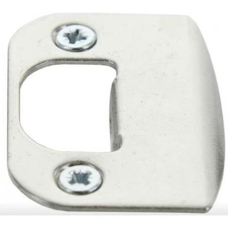 CONTROBORDO PER SERRATURA PREMI/APRI OTTONE NICHELATO