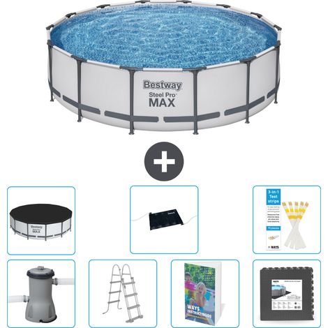 Bestway Steel Pro MAX Rund - 427x122 cm - 8-teilig S543