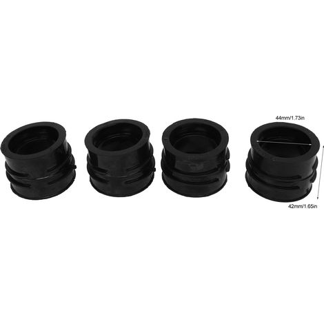 4 manchons d'admission de carburateur JKJ 54, référence 16065 1108, compatibles avec les modèles GPZ900R Ninja ZX900A (1990-1994) (1/5)
