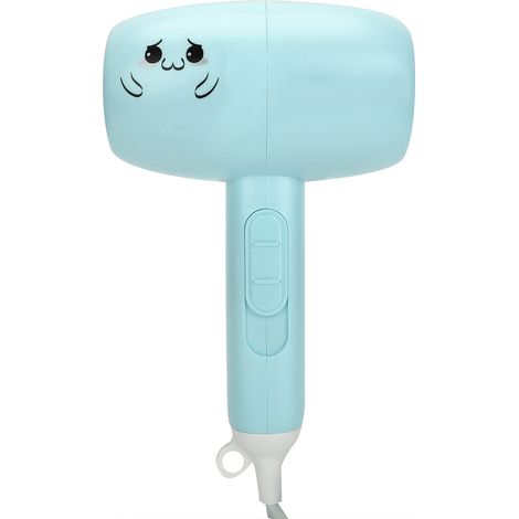 Sèche-cheveux portable 1000W, mini souffleur électrique pour maison, outil de séchage rapide des cheveux, couleur bleue (1/5)