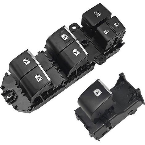 Paar elektrische Fensterheber-Bedienknöpfe für die Vordertüren 84040-06070 84810-06150 für Toyota Camry Avalon 18-21 8404006180 (1/5)