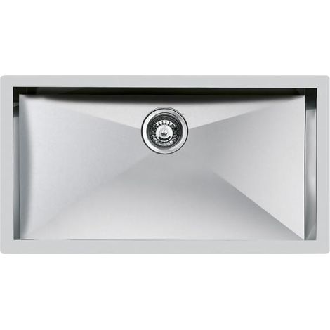 Foster Quadra.1V.80x40.FT Fregadero empotrado Rectangular Acero inoxidable (1/5)