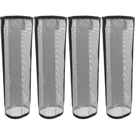 Bottes Anti-Mouches pour Chevaux Lot De 4 Guêtres en Maille Respirante pour Les Jambes Protection Contre Les Piqûres De Taons Accessoires pour Élevage Et Compétitions Équestres (1/5)