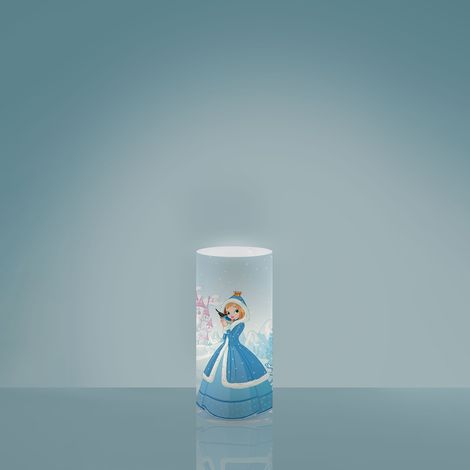 Lampada Scrivania Moderna Decokids Polilux ® Grafica Principessa 1 Luce E27