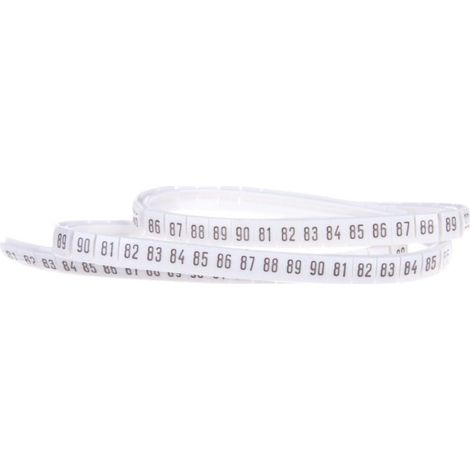 Rotulador DK2/Z5 /81-90/ blanco 89301006 /100 unidades/