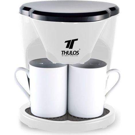 Cafetera Eléctrica para Dos Tazas: 450W, Diseño Compacto Oferta exclusiva (1/2)