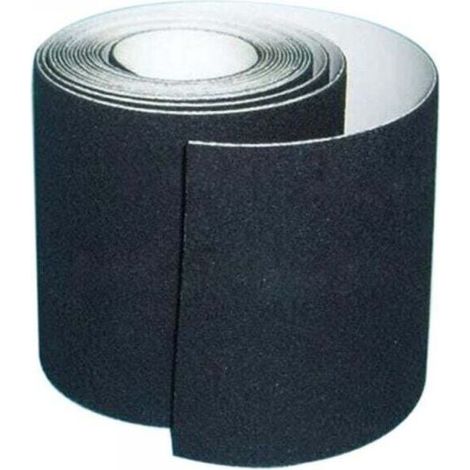 Bande Antidérapante Adhésive Escaliers Sécurité Intérieur Extérieur 10cm x 5m Noir (1/4)