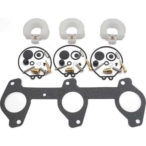 Kit de réparation de carburateur pour moteurs hors-bord 60HP 70HP Installation facile 6H3-W0093 00 01 02 Pièces de carburateur de moteur marin (1/5)