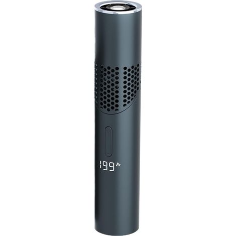 Handheld Fan 199-Speed Desktop Rechargeable Personal Fan Mini Cooling Fan for Travel Hiking Camping Picnic Use,Dark Grey (1/5)