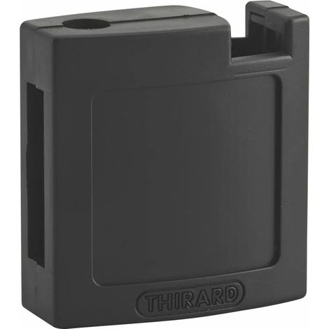 THIRARD - Ensemble coque abs av + ar noire pour cadenas de Consignation m3 - 40 mm - THIRARD (1/3)