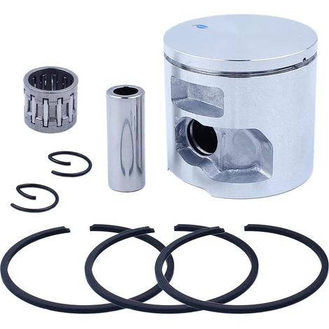 Segment de piston de 47 mm pour tronçonneuses Husqvarna 455 455E 455 pièce 537293002, piston, axe, segment, circlip, roulement à aiguilles (1/5)