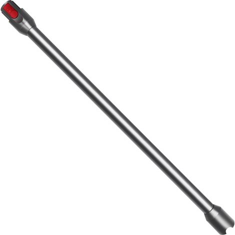 Tube Verlängerung für Dyson V12 Slim Staubsauger, Schnellverschluss Verlängerungsrohr, ausziehbares Stabrohr, 74 cm - Schwarz