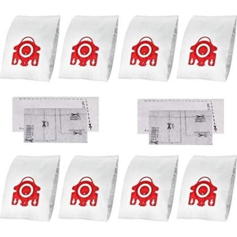 Sacs d'aspirateur Miele FJM Sacs à Poussière de Rechange 3D Efficiency Pour Aspirateurs Miele (2 filtres de moter includes) H230 (1/4)