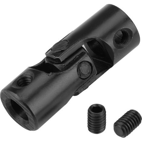 Joints universels, connecteur en U pour moteur, accouplement d'arbre moteur, connecteur de joint universel, coupleur de joint en U, diamètre intérieur 6 mm, diamètre extérieur 12 mm (1/4)