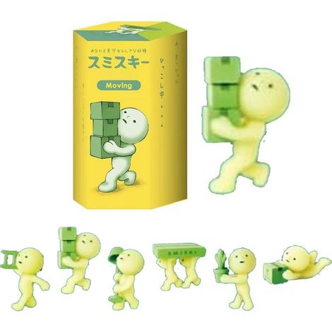 Figur „Blinder Mann“ – Bewegliche Serie – Kunststoff – Für die Dekoration von Zuhause oder Büro – Originelles Geschenk – 1 Stück (1/5)