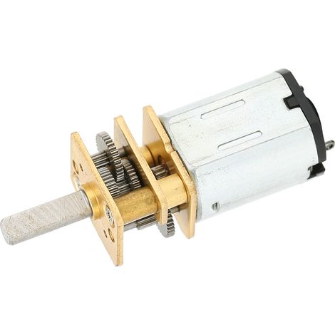 Moteur réducteur à engrenages DC 12FN20, 6V courant continu, 60 tr/min, 310, pour serrure intelligente (1/5)
