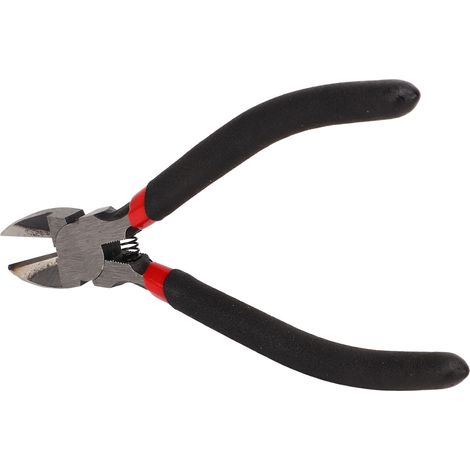 Pince coupante pour câbles, haute dureté, résistance stable, anticorrosion, pince diagonale à bec court (1/5)