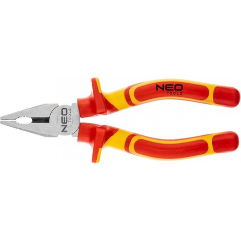 Pinza combinata 200 mm 1000V, CrV, lucidata (1/5)