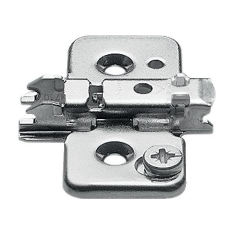 Blum Supporto CLIP TOP in acciaio nichelato regolabile a croce