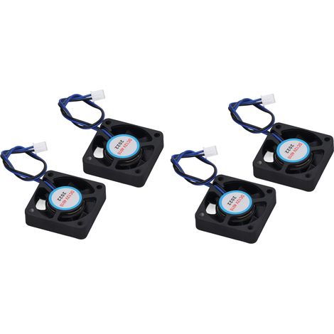 4 ventilateurs de refroidissement sans balais, accessoire de refroidissement pour extrudeuse d'imprimante 3D, 12 V CC (1/5)