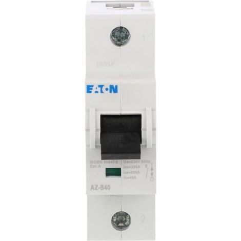 Interruttore magnetotermico 1P B 40A 25kA AC AZ-B40 174483