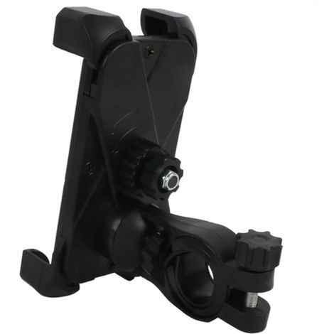 Support Téléphone Vélo Griffes Réglable Antidérapant Compatible Smartphones GPS Fixation Guidon Stable et Résistante Noir (1/5)