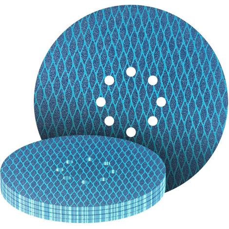 Schleifpapier Klett 225mm 8Loch Korn 60 Exzenterschleifer 15Stk P60 (1/5)