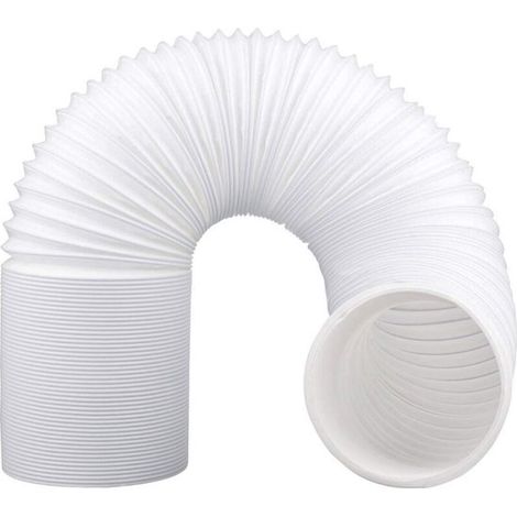 Manguera acondicionado portátil, Manguera escape acondicionado portátil, Manguera drenaje universal acondicionado, drenaje PVC, 150 × 13 cm (1/5)
