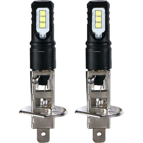 YMYNY 2x H1 6000k Super Bright White 6000lm DRL LED-Scheinwerfer-Kit Fernlicht (1/4)