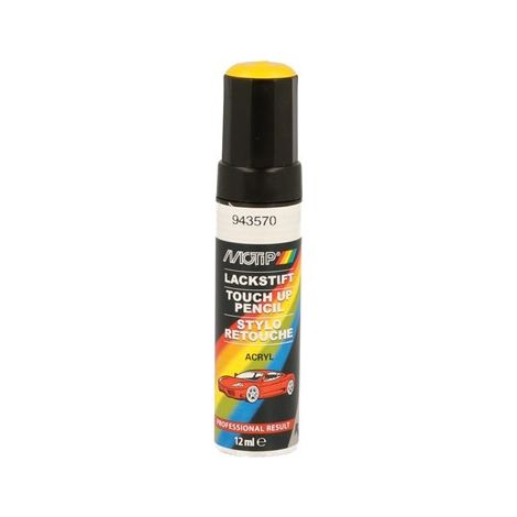 PINCEAU RETOUCHE KOMPAKT 943570 JAUNE BRILLANT 12ML MOTIP