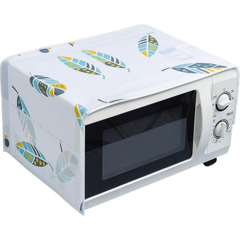 Housse Anti-poussière pour Micro-Ondes - Housse Anti-poussière pour Four à Micro-Ondes, Couvercle supérieur pour Four à Micro-Ondes Polyvalent, Accessoires de Cuisine pour hotte de Four à (1/5)