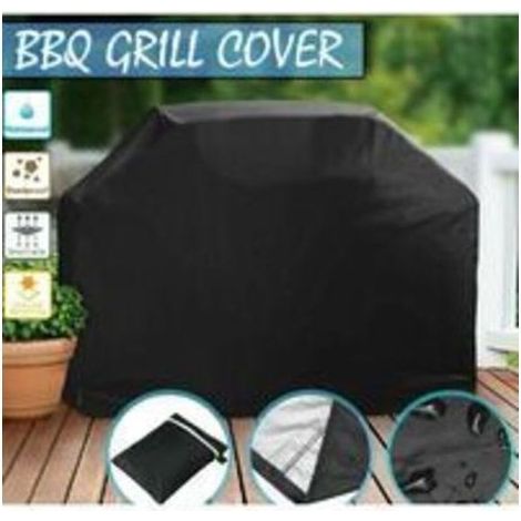 Outdoor-Grillabdeckung, 210D Polyester, Sonnenschutzabdeckung, 100 x 60 x 150 cm