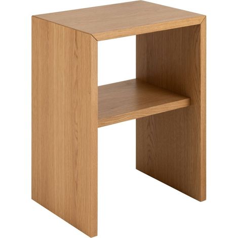 Mesilla de noche Norsica 901 , Número de cajones: 0, Número de puertas: 0, 60x45x35cm, Aglomerado laminado
