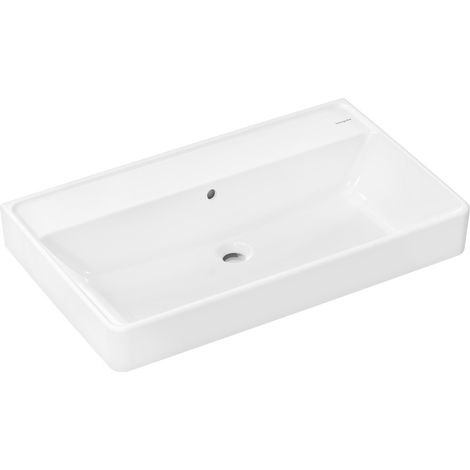 hansgrohe Xanuia Q lavabo, sans trou pour robinet, avec