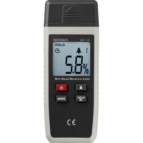 VOLTCRAFT MF-10 Materialfeuchtemessgerät   Messbereich Holzfeuchtigkeit (Bereich) 2 bis 40 %