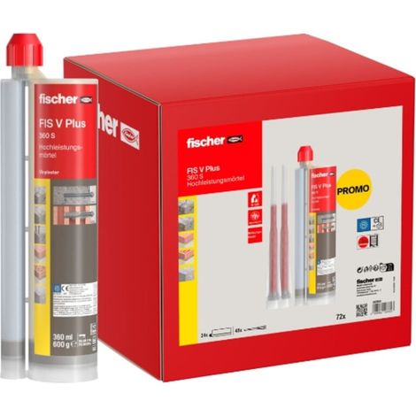 fischer Montagemörtel FIS V Plus 360ml S UMK (24 Stück im Karton) (1/5)